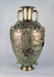 Amfoor, laat 4e eeuw v.Chr. (verguld zilver)